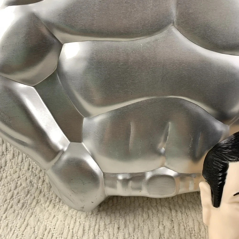Vintage 1977 Wilton DC Comics Superman Super Hero Cake Pan Set‎ W/ Face Topper